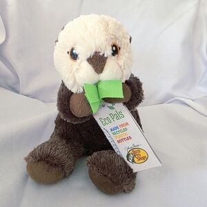 Bass Pro Shops Sea Otter Plush Toy Eco Pals Tag Wildlife Artists 8 Inch 2022